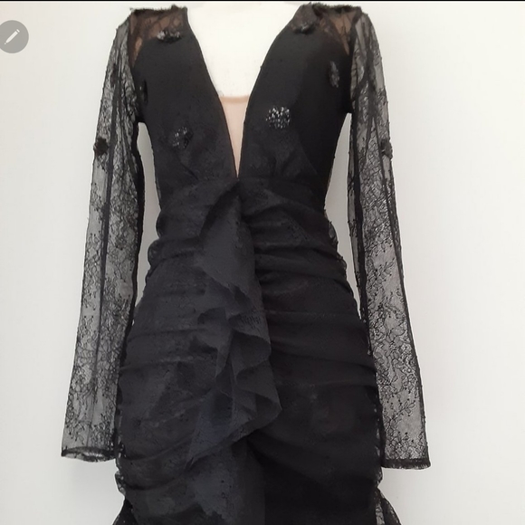 🍋For Love and Lemons Daisy Lace Midi Dress - Picture 8 of 16